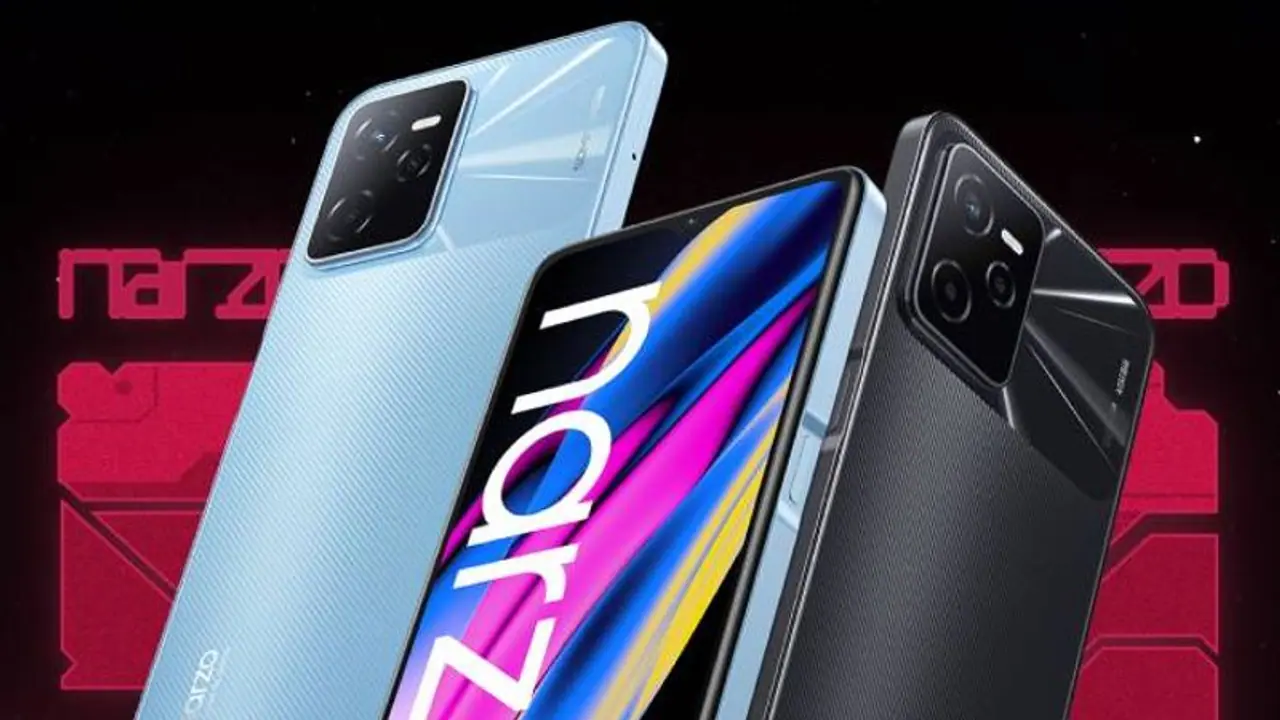 Realme Narzo: குறைந்த விலை நார்சோ போன்... விரைவில் வெளியீடு.. லீக் ஆன சூப்பர் தகவல்..! Realme Narzo: குறைந்த விலை நார்சோ போன்... விரைவில் வெளியீடு.. லீக் ஆன சூப்பர் தகவல்..!