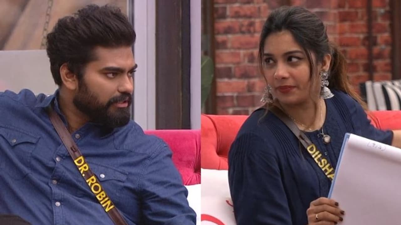 Bigg Boss 4 : 'നിമിഷ പുറത്തുപോയി എല്ലാം അറിഞ്ഞിട്ടാണോ വരുന്നത്'? ദില്ഷയോട് ആശങ്ക പങ്കുവച്ച് റോബിന് Bigg Boss 4 : 'നിമിഷ പുറത്തുപോയി എല്ലാം അറിഞ്ഞിട്ടാണോ വരുന്നത്'? ദില്ഷയോട് ആശങ്ക പങ്കുവച്ച് റോബിന്