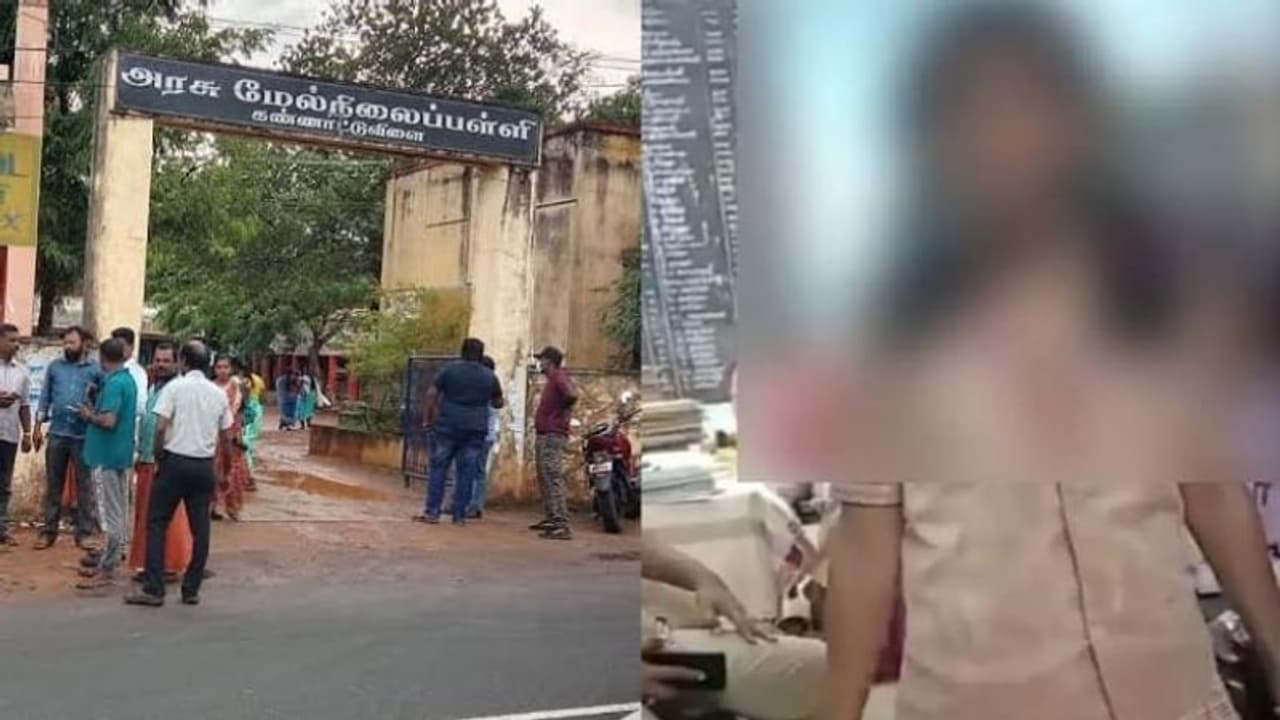 மதமாற்ற புகாருக்கு ஆளான பள்ளி ஆசிரியை சஸ்பெண்ட்.. இந்து அமைப்புகள் போராட்டத்தால் நடவடிக்கை. மதமாற்ற புகாருக்கு ஆளான பள்ளி ஆசிரியை சஸ்பெண்ட்.. இந்து அமைப்புகள் போராட்டத்தால் நடவடிக்கை.