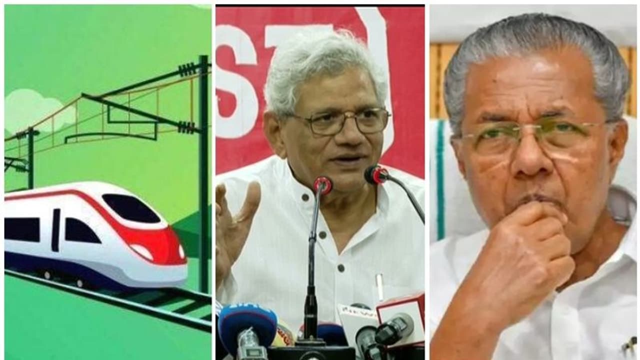 'പാർട്ടി കോൺഗ്രസ് സിൽവർ ലൈനിന് പച്ചക്കൊടി കാട്ടിയിട്ടില്ല, അജണ്ടയിലില്ല', യെച്ചൂരി