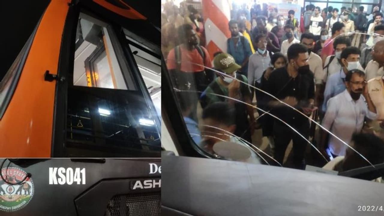 K Swift : 'മൂന്നാമതും ഇടിച്ചു' കെ സ്വിഫ്റ്റ് അപകടത്തിൽപെട്ട് ഗ്ലാസും റിയർവ്യൂ മിററും പൊട്ടി