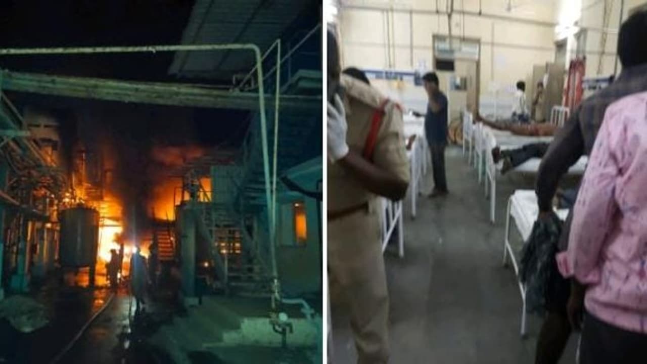 ரசாயன தொழிற்சாலையில் வெடி விபத்து 6 பேர் பலி..! அணுஉலை வெடித்ததா? போலீசார் விசாரணை