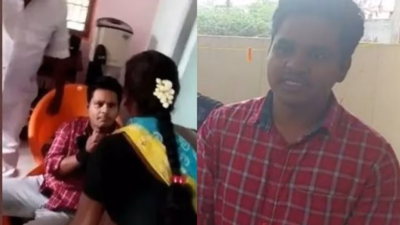 வேறொரு பெண்ணுடன் உல்லாசம்.. டாக்டரை நடுரோட்டில் இழுந்து போட்டு டார் டாராக துவைத்து தொங்கபோட்ட முதல் மனைவி.! வேறொரு பெண்ணுடன் உல்லாசம்.. டாக்டரை நடுரோட்டில் இழுந்து போட்டு டார் டாராக துவைத்து தொங்கபோட்ட முதல் மனைவி.!