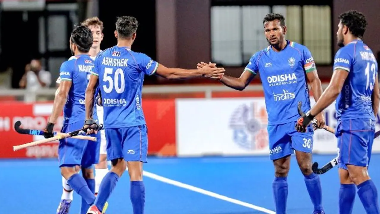 FIH Pro League: ಜರ್ಮನಿ ವಿರುದ್ಧ ಭಾರತಕ್ಕೆ 3 0 ಜಯ FIH Pro League: ಜರ್ಮನಿ ವಿರುದ್ಧ ಭಾರತಕ್ಕೆ 3 0 ಜಯ