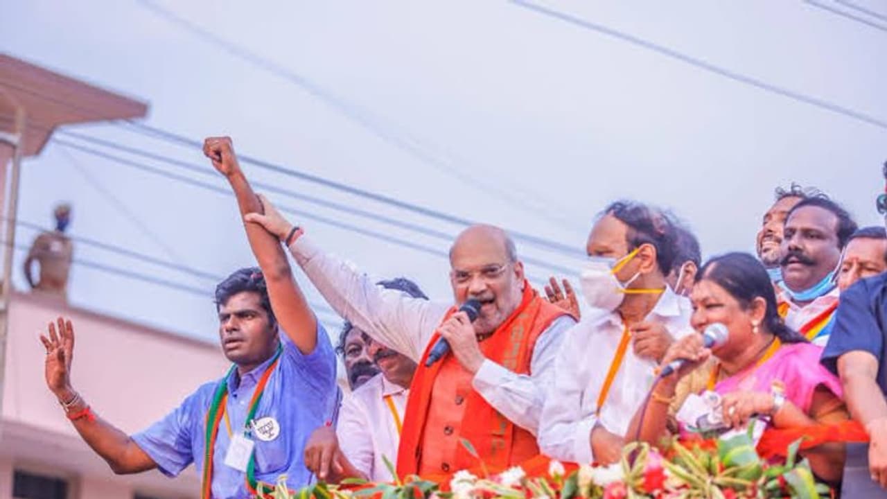 தமிழகத்தில் 25 பாஜக எம்.பிக்கள் வெற்றி பெற்றால்...! 5 மத்திய அமைச்சர்கள் உறுதி..? அண்ணாமலை திட்டவட்டம்.. தமிழகத்தில் 25 பாஜக எம்.பிக்கள் வெற்றி பெற்றால்...! 5 மத்திய அமைச்சர்கள் உறுதி..? அண்ணாமலை திட்டவட்டம்..