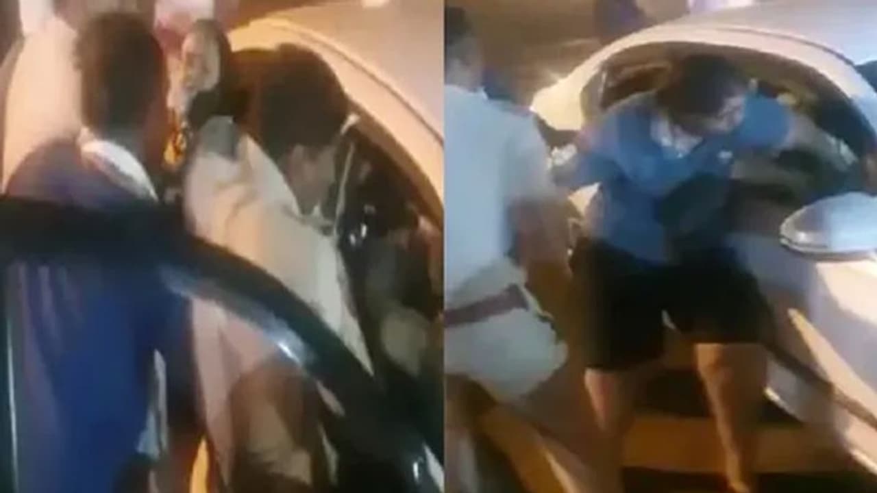 राजस्थान पुलिस का शर्मनाक वीडियोः गुंडों की तर्ज में महिला को गाड़ी से खींचा कार में महिला के बगल में बैठा राजस्थान पुलिस का शर्मनाक वीडियोः गुंडों की तर्ज में महिला को गाड़ी से खींचा कार में महिला के बगल में बैठा