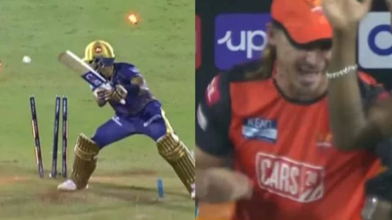 అందుకే మురళీతో అలా చేశా.. కేకేఆర్ సారథిని బౌల్డ్ చేశాక సంబురాలపై సన్ రైజర్స్ బౌలింగ్ కోచ్ కామెంట్స్ అందుకే మురళీతో అలా చేశా.. కేకేఆర్ సారథిని బౌల్డ్ చేశాక సంబురాలపై సన్ రైజర్స్ బౌలింగ్ కోచ్ కామెంట్స్