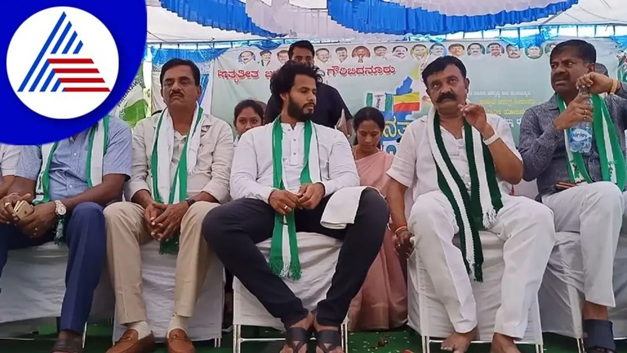 ಜೆಡಿಎಸ್‌ ಅಧಿಕಾರಕ್ಕೆ ಬಂದರೆ ನೀರಾವರಿ ಸೌಲಭ್ಯ: ನಿಖಿಲ್‌ ಕುಮಾರಸ್ವಾಮಿ