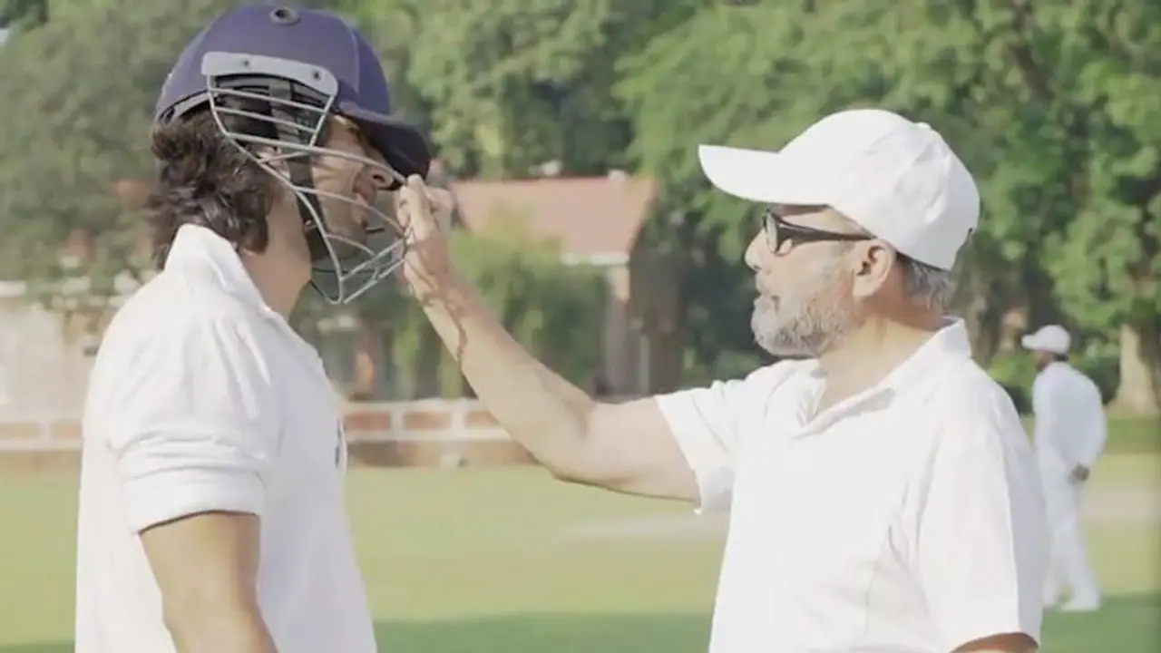 Shahid Kapoor shares adorable video with dad Pankaj Kapur from Jersey sets; watch