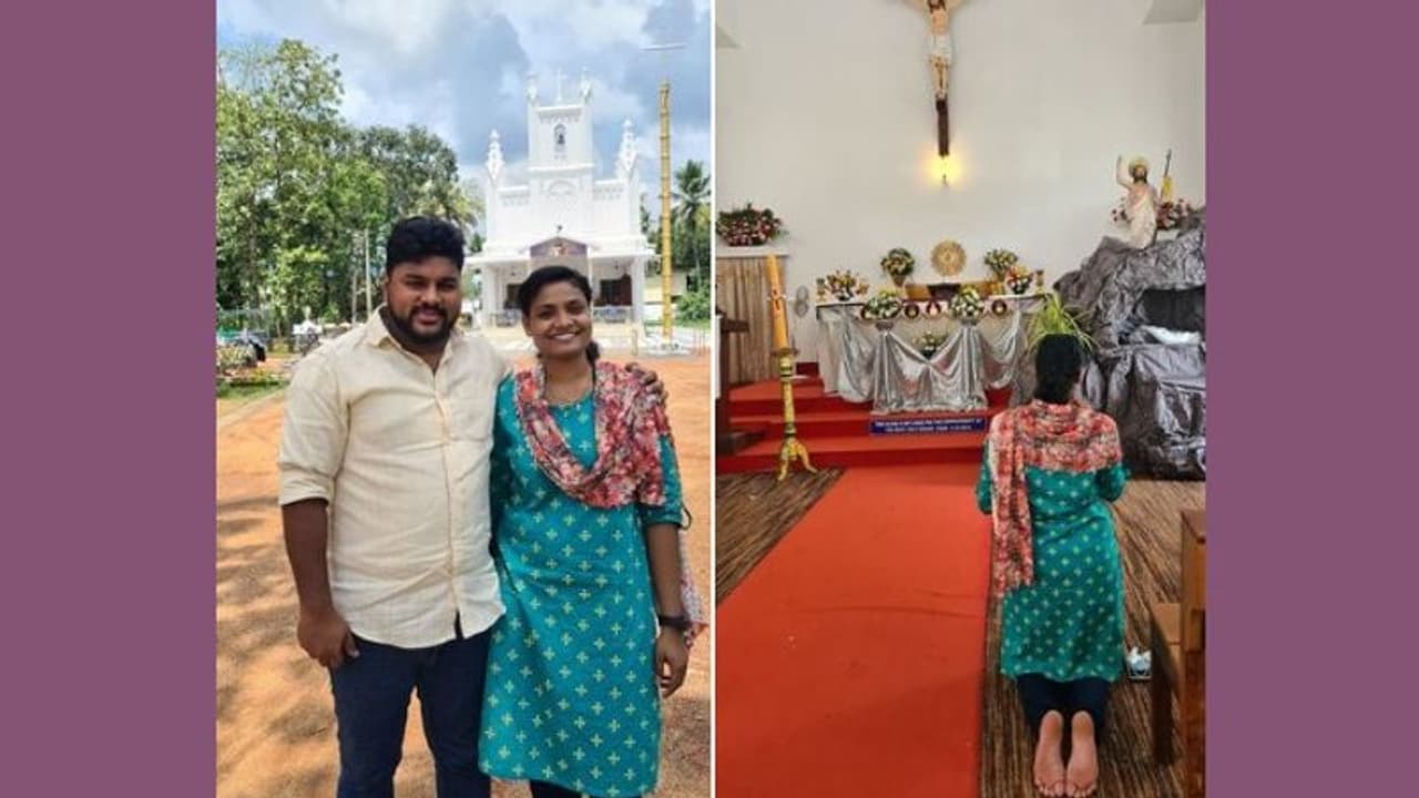 സ്നേഹത്തിന്‍റെ ഈസ്റ്ററാകട്ടെ; ജോയ്സ്നയുടെ ചിത്രം പങ്കിട്ട്, ഈസ്റ്റര്‍ ആശംസിച്ച് ഷെജിന്‍ വൈറല്‍