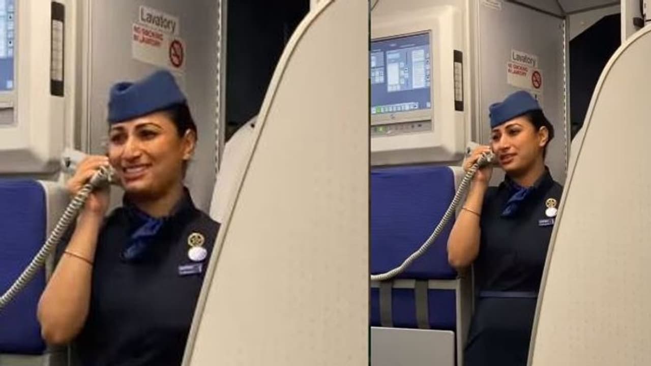 ಇಂಡಿಗೋ ಗಗನಸಖಿ ಕಣ್ಣೀರಿನ ವಿದಾಯ: ವೈರಲ್‌ ವಿಡಿಯೋಗೆ ಮನಸೋತ ನೆಟ್ಟಿಗರು 