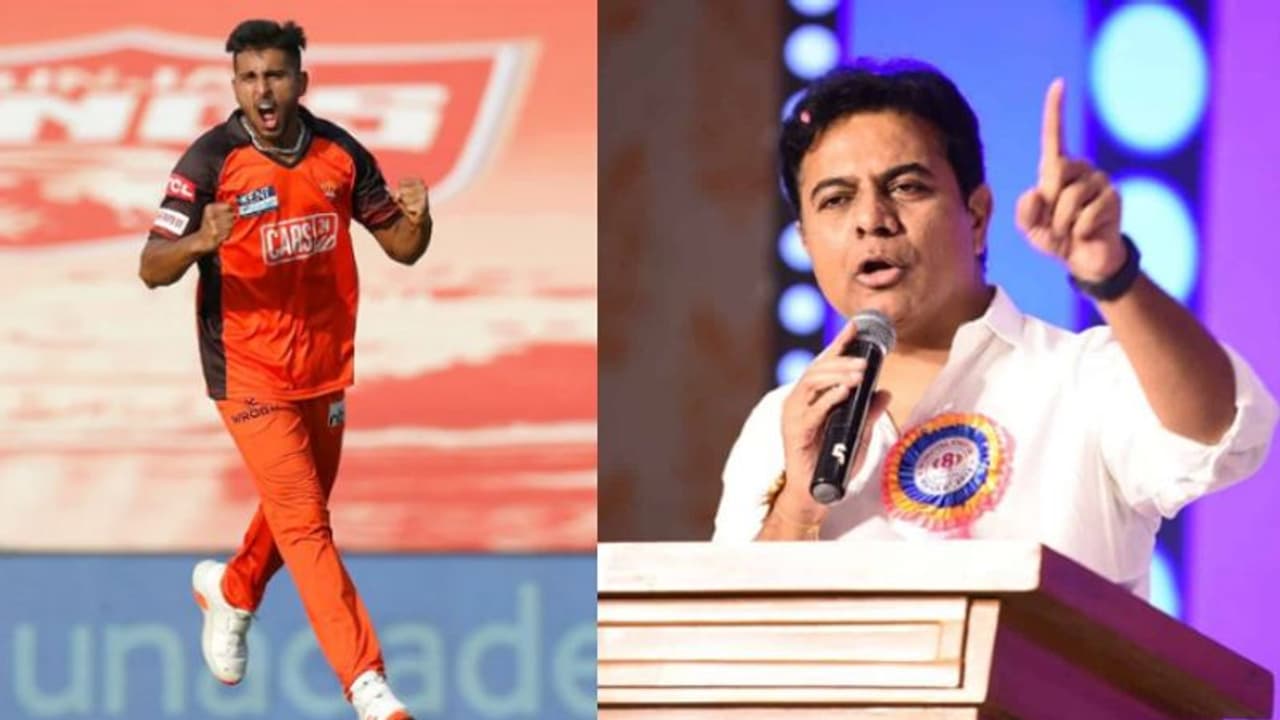 KTR: ఇది నమ్మశక్యం కాని స్పెల్.. ఐపీఎల్ లో అత్యుత్తమ ఓవర్.. ఎస్ఆర్హెచ్ స్పీడ్ గన్ పై కేటీఆర్ ప్రశంసలు KTR: ఇది నమ్మశక్యం కాని స్పెల్.. ఐపీఎల్ లో అత్యుత్తమ ఓవర్.. ఎస్ఆర్హెచ్ స్పీడ్ గన్ పై కేటీఆర్ ప్రశంసలు