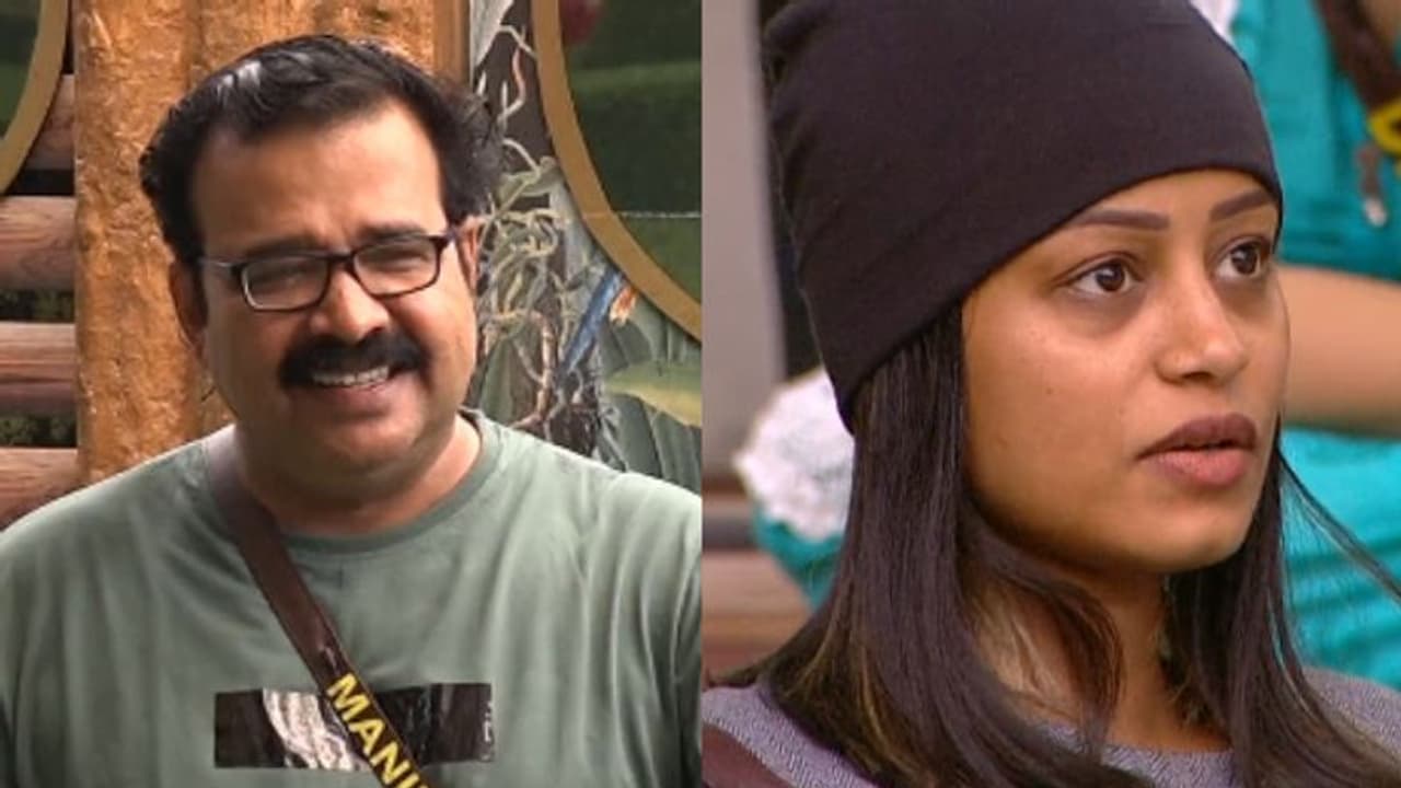 Bigg Boss : 'കുലസ്ത്രീയും ഫെമിനിച്ചിയും', ബിഗ് ബോസില് മണികണ്ഠനും ഡെയ്സിയും തമ്മില് തര്ക്കം Bigg Boss : 'കുലസ്ത്രീയും ഫെമിനിച്ചിയും', ബിഗ് ബോസില് മണികണ്ഠനും ഡെയ്സിയും തമ്മില് തര്ക്കം