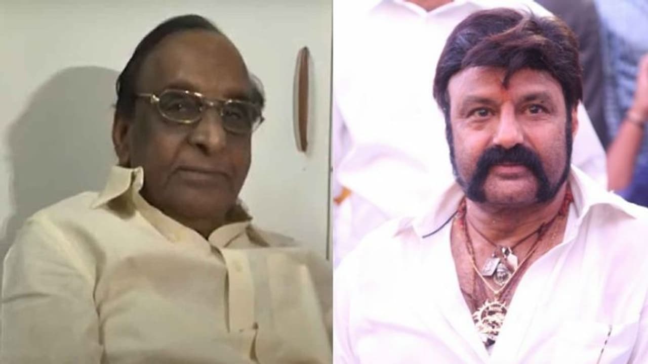 దర్శకుడికి వన్నె తెచ్చిన డైరెక్టర్.. తాతినేనికి బాలకృష్ణ సంతాపం దర్శకుడికి వన్నె తెచ్చిన డైరెక్టర్.. తాతినేనికి బాలకృష్ణ సంతాపం