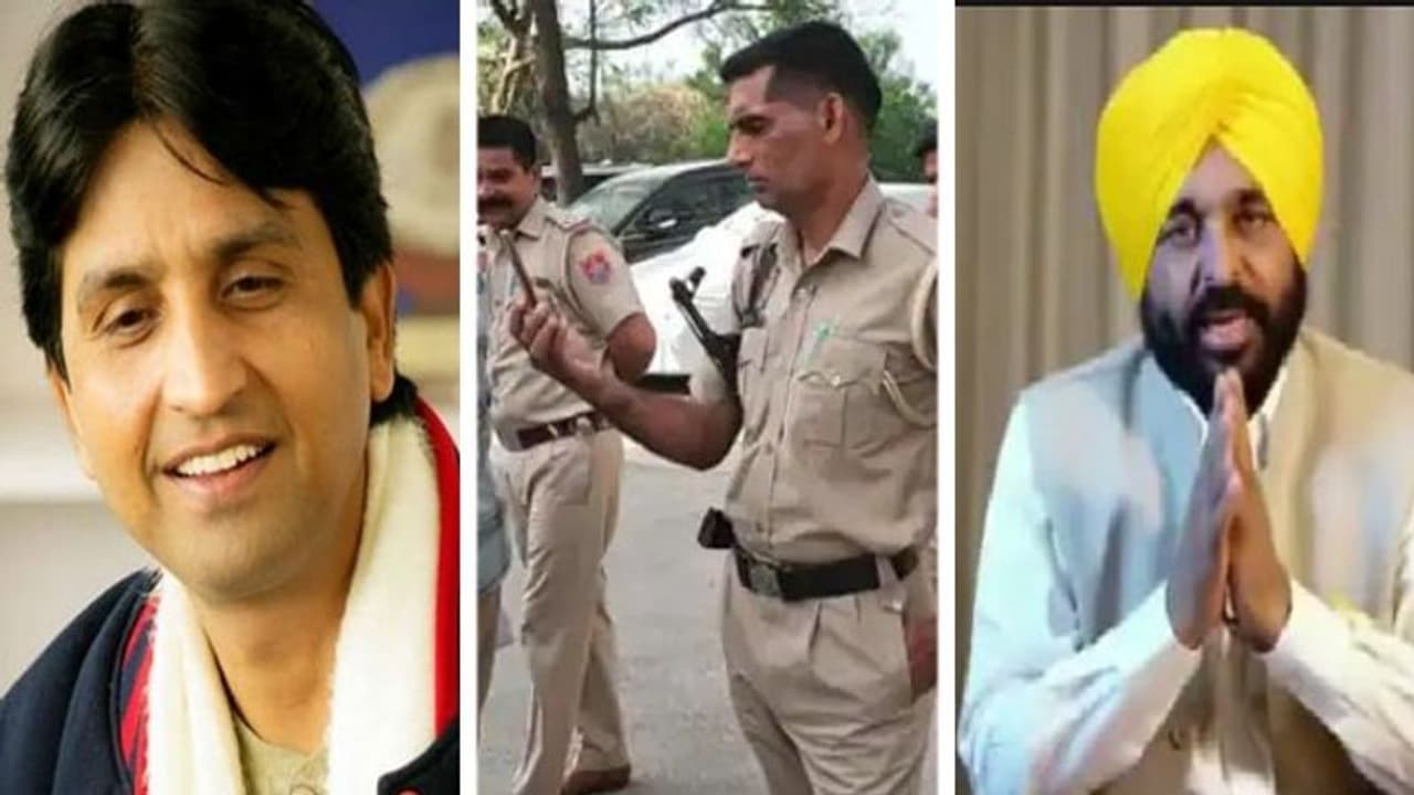 कुमार विश्वास के घर पहुंची पंजाब पुलिस, भगवंत मान को दी चेतावनी, कहा दिल्ली मैं बैठा आदमी तुम्हें भी धोखा देगा