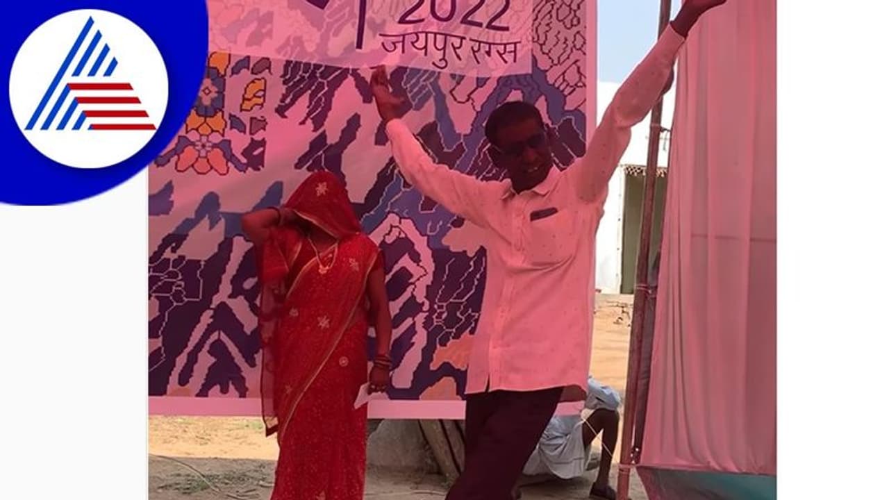 ಹೆಂಡತಿ ಪ್ರಶಸ್ತಿಯನ್ನು ಪಡೆದ ನಂತರ ಕುಣಿದು ಕುಪ್ಪಳಿಸಿದ ಹೆಮ್ಮೆಯ ಪತಿ 