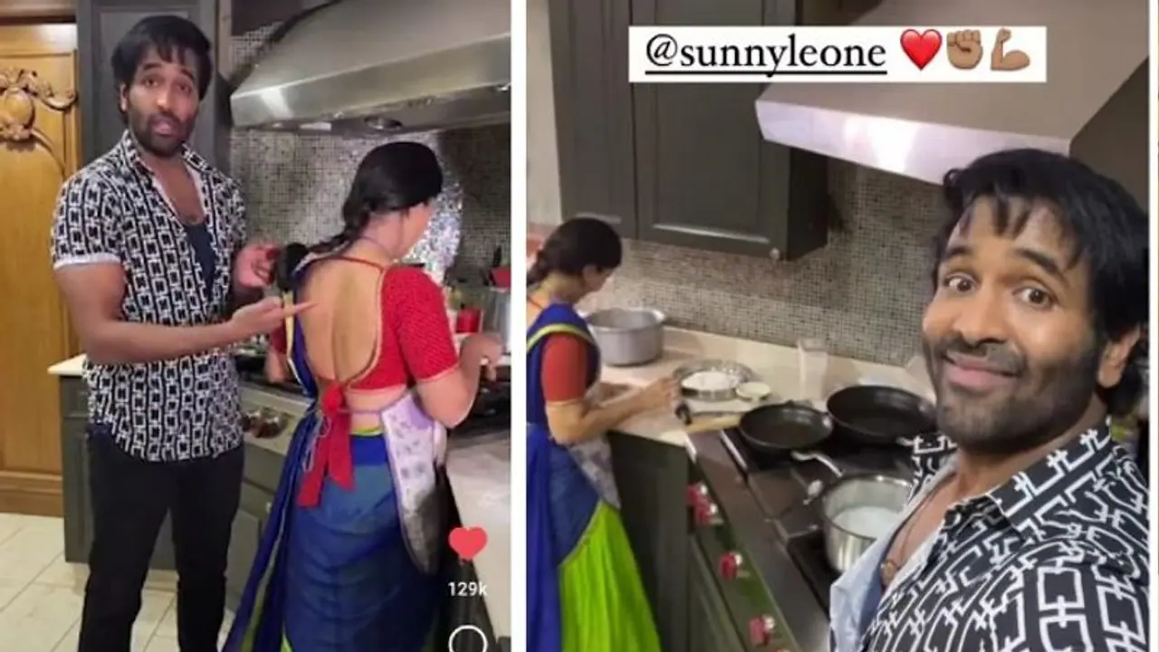 మంచువారింట సన్నీ లియోన్ సందడి, ఆలూ పరాటా రుచి చూపించిన బాలీవుడ్ బ్యూటీ మంచువారింట సన్నీ లియోన్ సందడి, ఆలూ పరాటా రుచి చూపించిన బాలీవుడ్ బ్యూటీ