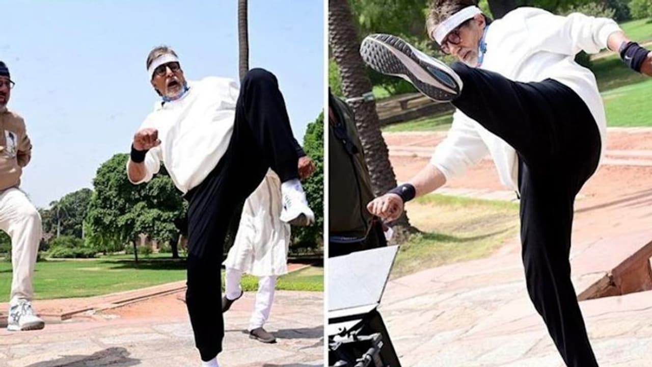 Amitabh Bachchan’s inspiration for his high kick is Tiger Shroff and his ‘Heropanti’