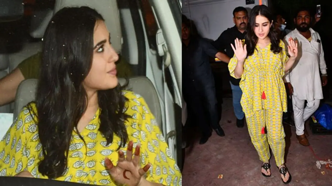 धक्का लगने के बाद भी सारा अली खान ने दिखाई विनम्रता, पैपराजी के रिक्वेस्ट पर एक्ट्रेस का कुछ ऐसा था रिएक्शन