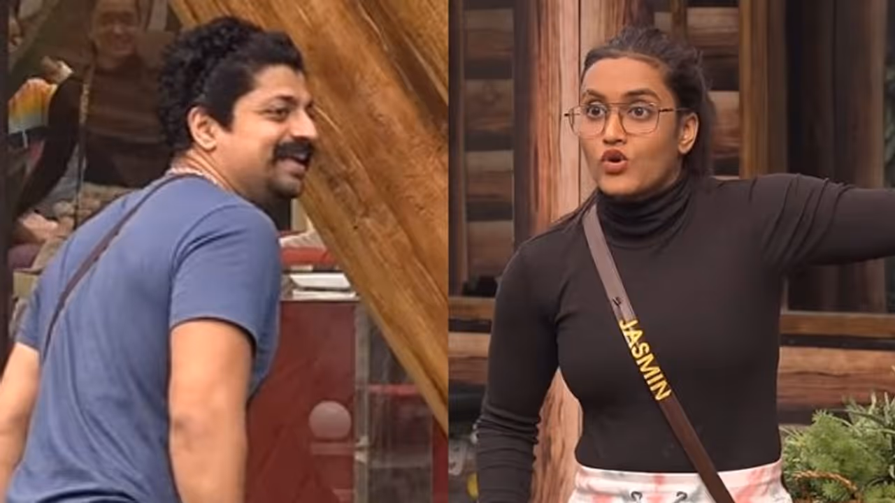 Bigg Boss S 4: 'ഭീരുക്കളെ പോലെ മാറിനിൽക്കാതെ'; നവീനും ജാസ്മിനും മുന്നറിയിപ്പുമായി ബിഗ് ബോസ് Bigg Boss S 4: 'ഭീരുക്കളെ പോലെ മാറിനിൽക്കാതെ'; നവീനും ജാസ്മിനും മുന്നറിയിപ്പുമായി ബിഗ് ബോസ്