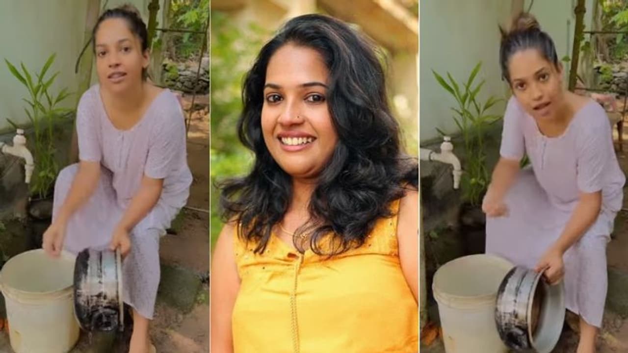 Amrutha nair : 'മുൻകോപക്കാരെ എനിക്ക് വലിയ ഇഷ്‍ടമാ', വ്യത്യസ്‍ത ലുക്കിൽ വീഡിയോയുമായി അമൃത