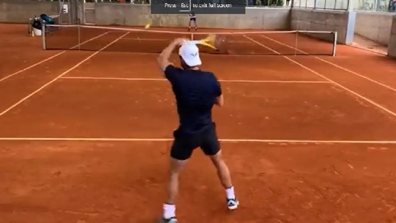 WATCH: Rafa Nadal fires trademark forehands as 'King of Clay' gears up for return WATCH: Rafa Nadal fires trademark forehands as 'King of Clay' gears up for return