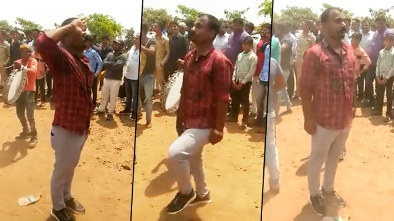Man's strange soldier like dance moves in Baarat, leave netizens amazed Man's strange soldier like dance moves in Baarat, leave netizens amazed