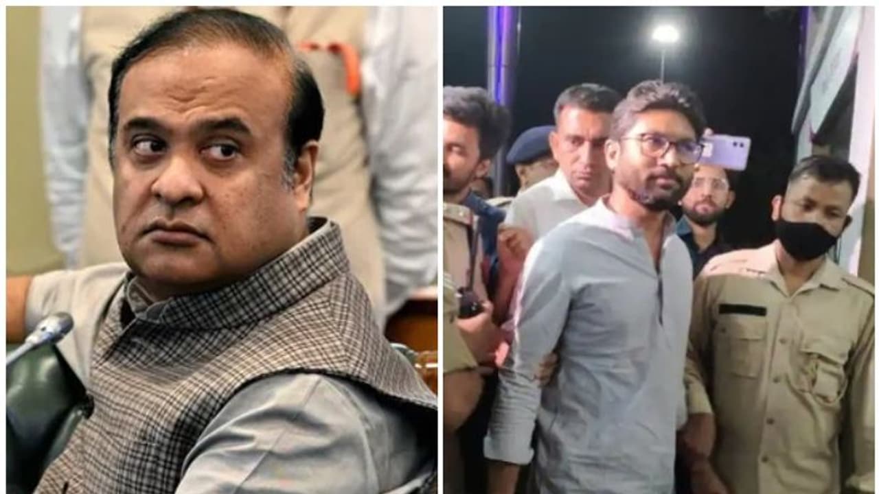 Jignesh mewani : 'എനിക്കറിയില്ല, ആരാണയാൾ?' ജിഗ്നേഷ് മേവാനിയുടെ അറസ്റ്റിനെക്കുറിച്ച് അസം മുഖ്യമന്ത്രി Jignesh mewani : 'എനിക്കറിയില്ല, ആരാണയാൾ?' ജിഗ്നേഷ് മേവാനിയുടെ അറസ്റ്റിനെക്കുറിച്ച് അസം മുഖ്യമന്ത്രി