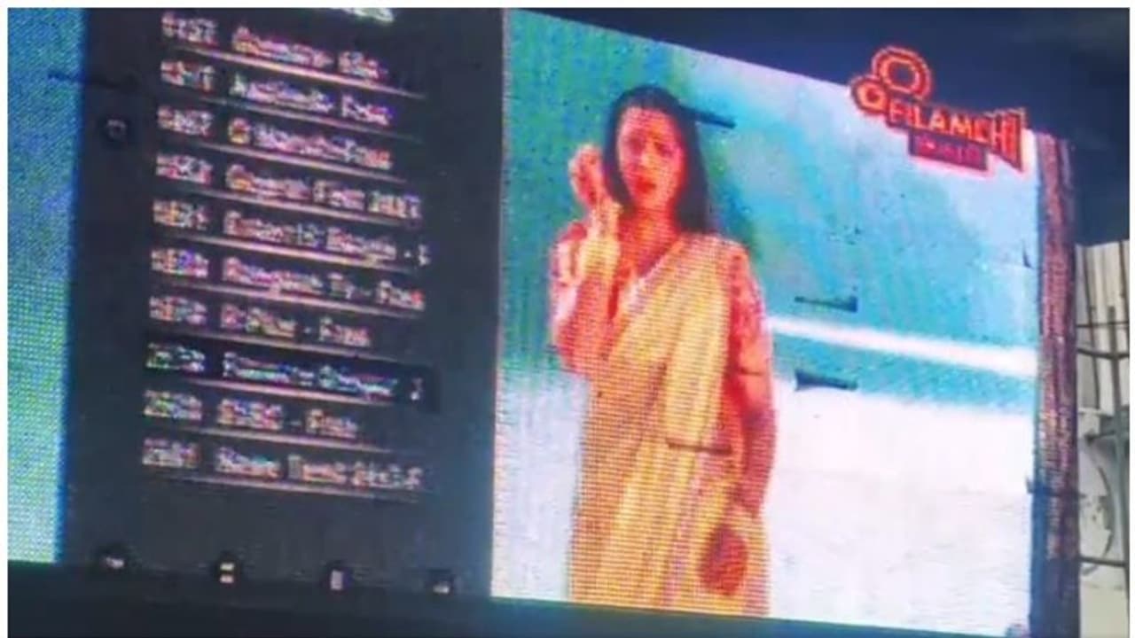 తిరుమల శ్రీవారి భక్తులకు షాక్.. ఎస్వీబీసీ చానెల్ ఎల్‌ఈడీ స్క్రీన్‌లో సినిమా పాటలు