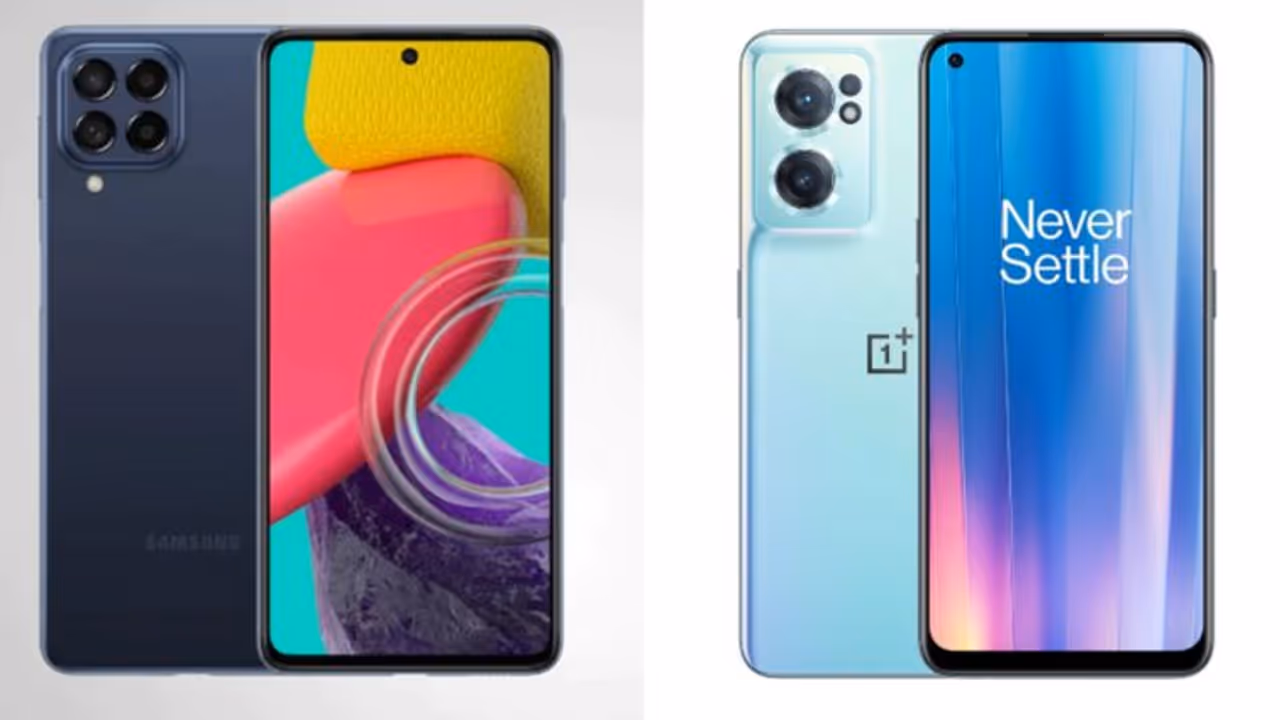 Galaxy M53 OnePlus Nord CE 2 : ഗ്യാലക്സി എം 53 v വണ്പ്ലസ് നോര്ഡ് സിഇ 2; ആരാണ് കേമന്.! Galaxy M53 OnePlus Nord CE 2 : ഗ്യാലക്സി എം 53 v വണ്പ്ലസ് നോര്ഡ് സിഇ 2; ആരാണ് കേമന്.!
