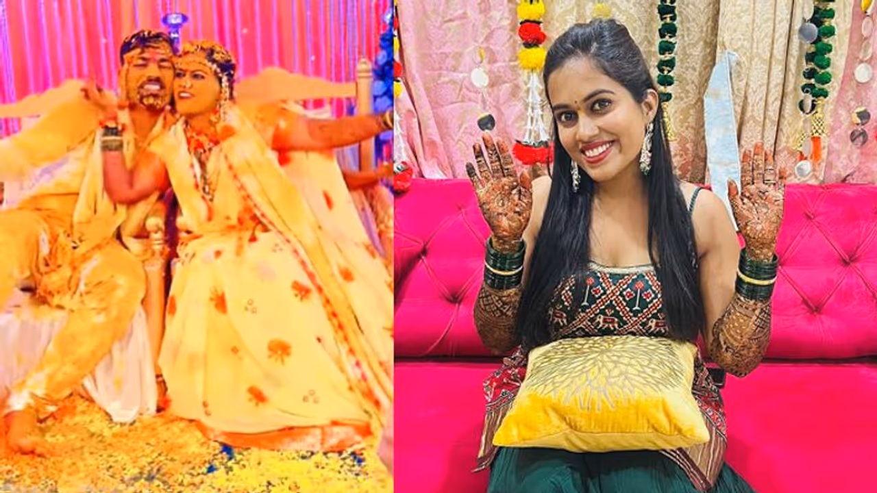 हल्दी मेहंदी के बाद शादी के बंधन में बंधने जा रही इंडियन आइडल की सायली कांबले, इनके संग होगा गठबंधन हल्दी मेहंदी के बाद शादी के बंधन में बंधने जा रही इंडियन आइडल की सायली कांबले, इनके संग होगा गठबंधन