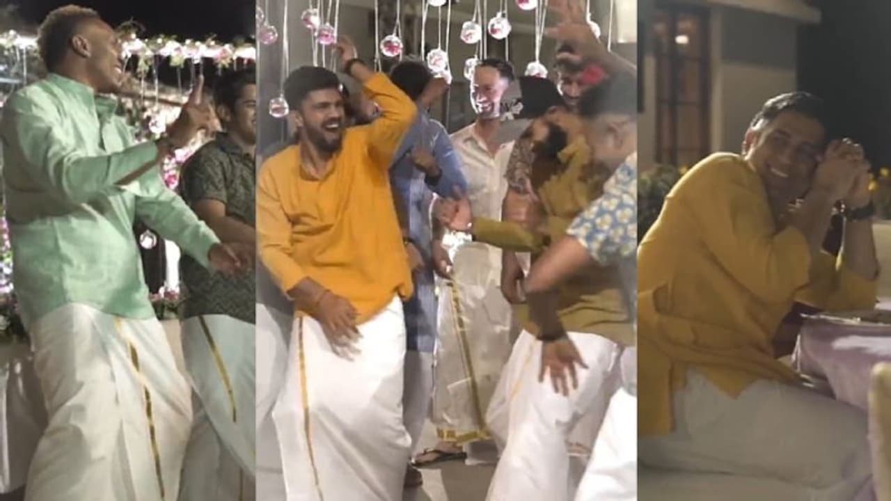 தோனி முதல் ருதுராஜ் வரை... காத்துவாக்குல ரெண்டு காதல் பாட்டுக்கு குத்தாட்டம் போட்ட CSK வீரர்கள் வைரல் வீடியோ