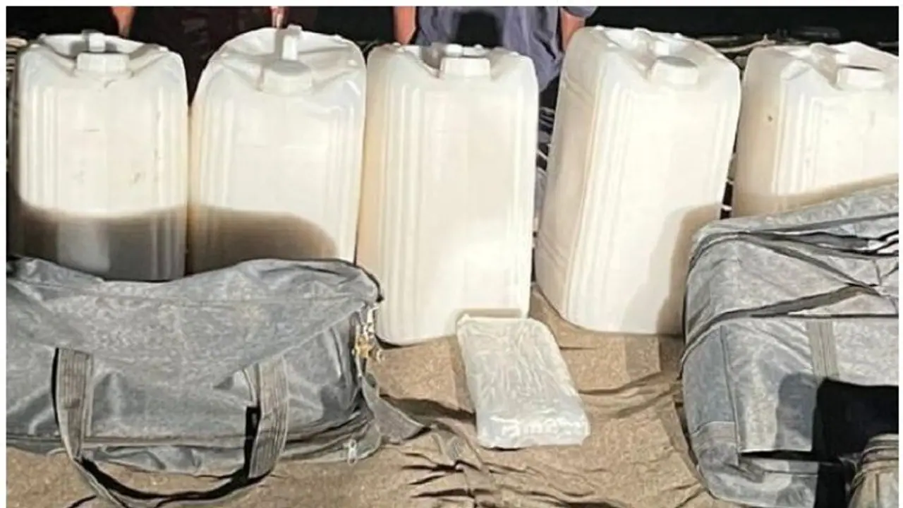 60 കിലോയിലധികം മയക്കുമരുന്നുമായി മൂന്ന് പ്രവാസികള് പിടിയില് 60 കിലോയിലധികം മയക്കുമരുന്നുമായി മൂന്ന് പ്രവാസികള് പിടിയില്