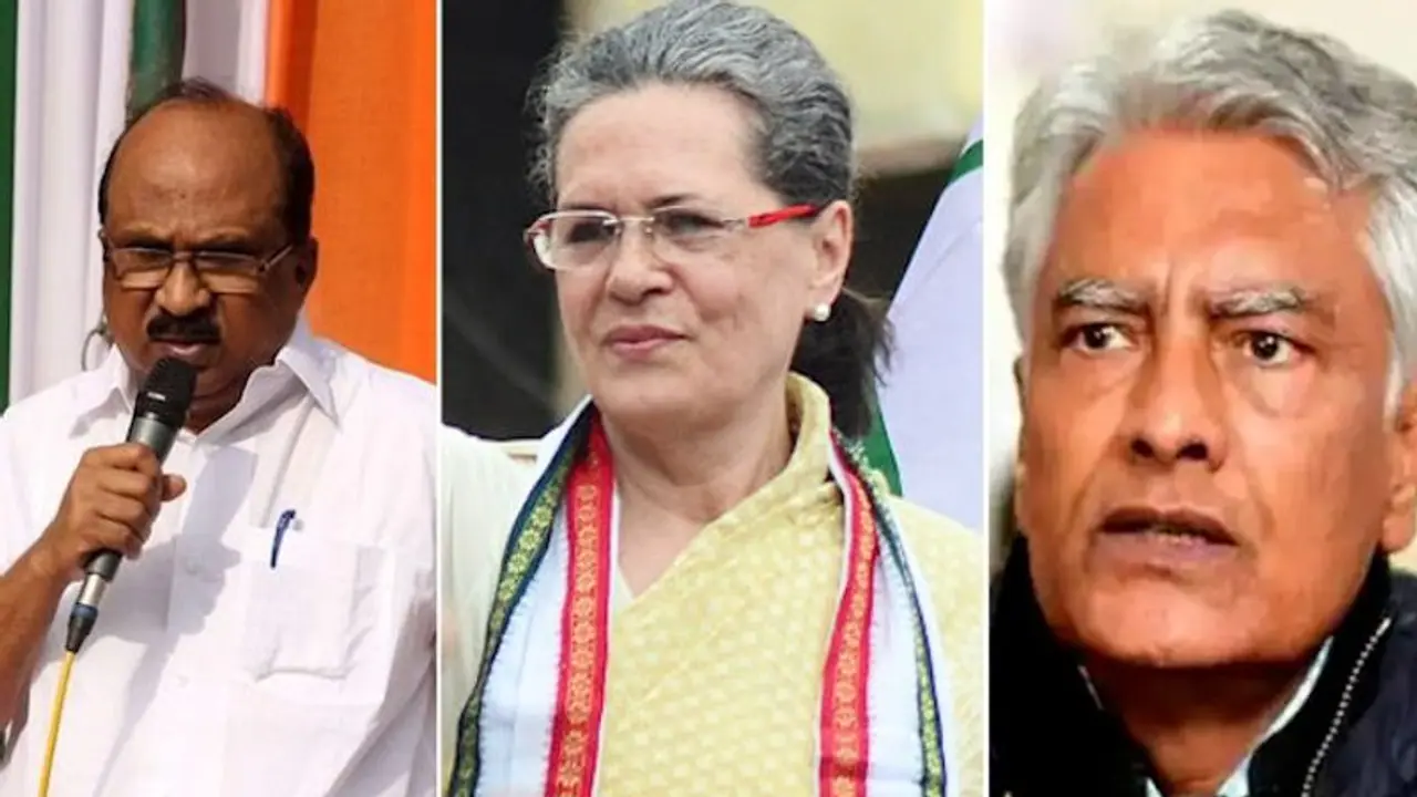 Congress panel recommends suspension of KV Thomas, Sunil Jakhar; Sonia Gandhi to take final call Congress panel recommends suspension of KV Thomas, Sunil Jakhar; Sonia Gandhi to take final call
