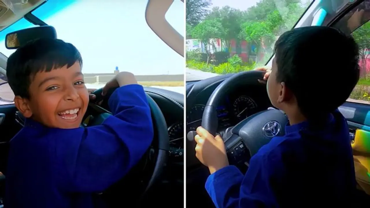 Viral video: 8 year old Pakistani boy spotted driving a Toyota Fortuner Viral video: 8 year old Pakistani boy spotted driving a Toyota Fortuner
