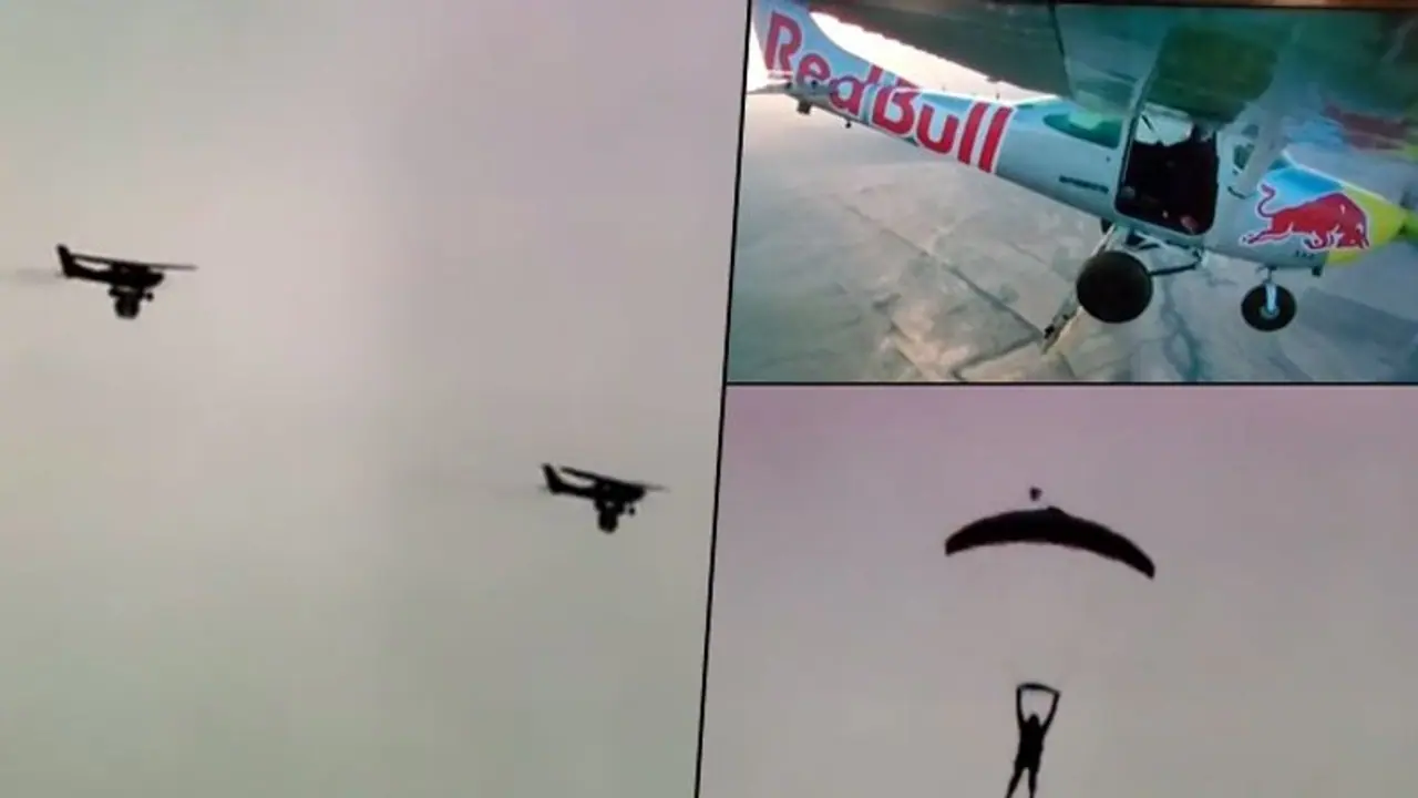 US pilots perform daring mid air plane swap; watch how stunt ends