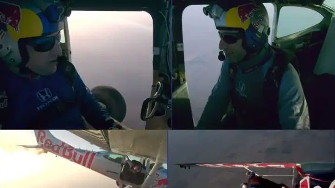 14000 അടി ഉയരത്തിൽ നിന്ന് വിമാനങ്ങൾ കൈമാറാൻ പൈലറ്റുമാരുടെ ശ്രമം നെഞ്ചിടിക്കും വീഡിയോ 14000 അടി ഉയരത്തിൽ നിന്ന് വിമാനങ്ങൾ കൈമാറാൻ പൈലറ്റുമാരുടെ ശ്രമം നെഞ്ചിടിക്കും വീഡിയോ