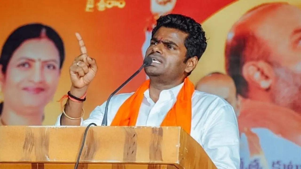 தைரியம் இருந்தால் கரூர் வந்து தடுத்து பார்க்கட்டும்...! அமைச்சருக்கு சவால் விடும் அண்ணாமலை...