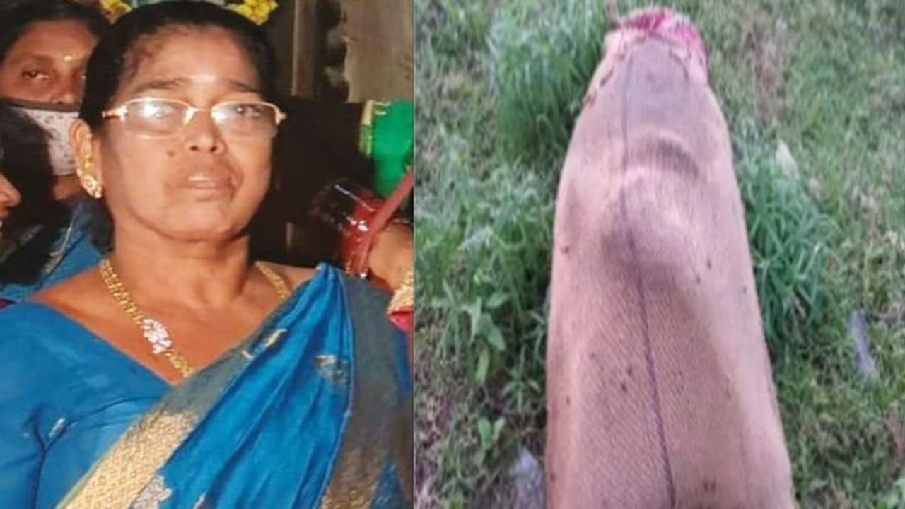 சாக்கு மூட்டையில் சடலம்.. 6 பவுன் நகைக்காக 55 வயது மூதாட்டி கொலை..பயங்கர சம்பவம் ! சாக்கு மூட்டையில் சடலம்.. 6 பவுன் நகைக்காக 55 வயது மூதாட்டி கொலை..பயங்கர சம்பவம் !