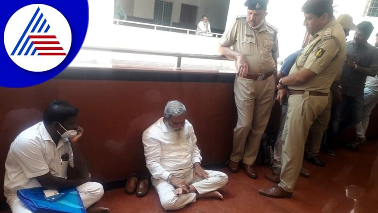 ಎಸ್ಸಿ, ಎಸ್ಟಿ ಕಲ್ಯಾಣ ಸಮಿತಿ ಸಭೆಗೆ ನುಗ್ಗಿ ವಕೀಲ ಹಿರೇಮಠ ಗಲಾಟೆ: ಶಾಸಕರಿಗೆ ಧಮ್ಕಿ