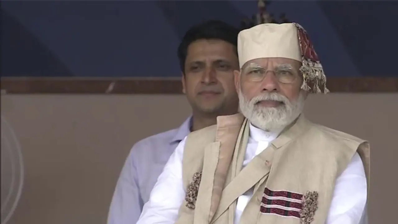 PM Modi lauds double engine govt in Assam, cites NE border deals, AFSPA removal PM Modi lauds double engine govt in Assam, cites NE border deals, AFSPA removal