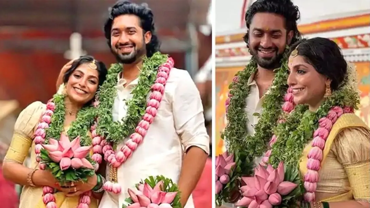 मलयालम एक्ट्रेस मैथिली ने की शादी, कोच्चि के गुरुवायुर मंदिर में इस शख्स को बनाया हमसफर मलयालम एक्ट्रेस मैथिली ने की शादी, कोच्चि के गुरुवायुर मंदिर में इस शख्स को बनाया हमसफर