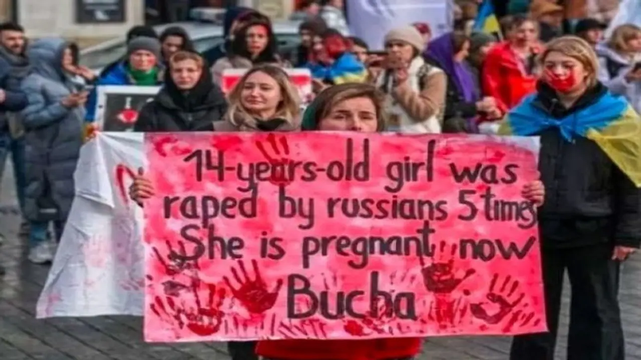रूसी सैनिकोंं की घिनौनी करतूत: यूक्रेन की लड़की से किया रेप, प्रेग्नेंट हुई तो बोली बच्चे को जरूर जन्म दूंगी रूसी सैनिकोंं की घिनौनी करतूत: यूक्रेन की लड़की से किया रेप, प्रेग्नेंट हुई तो बोली बच्चे को जरूर जन्म दूंगी