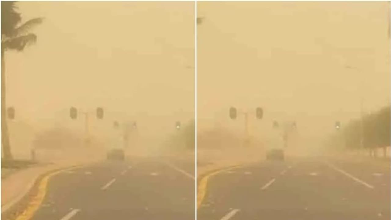 സൗദിയിലെ യാംബുവില് അപ്രതീക്ഷിത പൊടിക്കാറ്റ്; ഗതാഗതത്തെ ബാധിച്ചു സൗദിയിലെ യാംബുവില് അപ്രതീക്ഷിത പൊടിക്കാറ്റ്; ഗതാഗതത്തെ ബാധിച്ചു