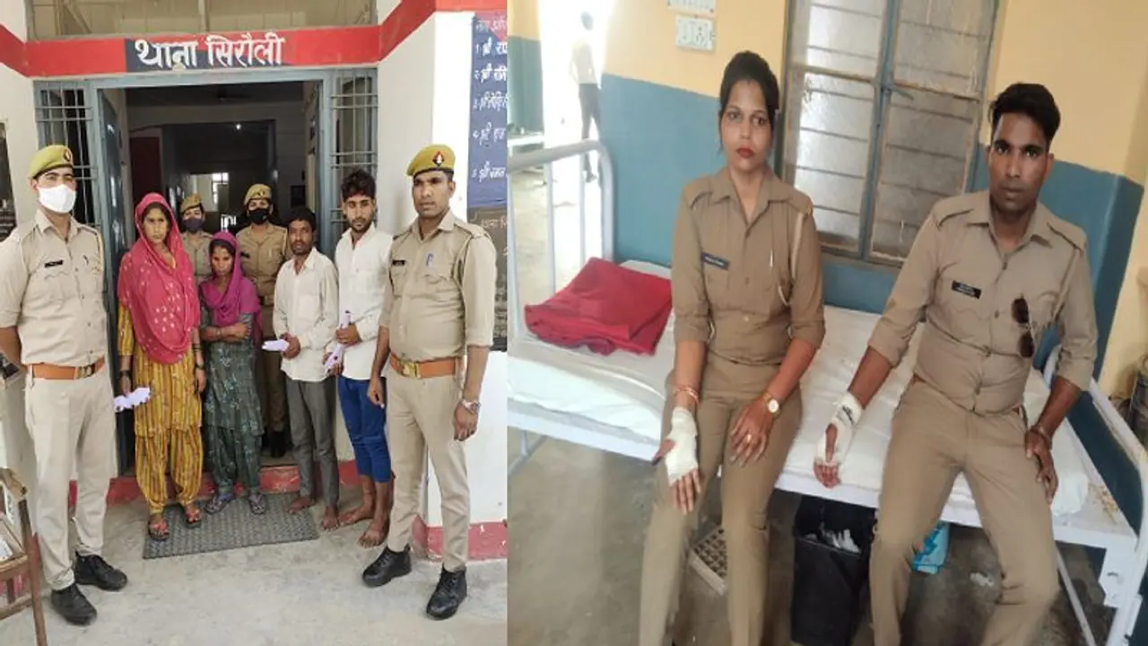 गोतस्करी में शामिल इन महिलाओं से रहे जरा बचके, पुलिस पर भी कर देती हैं हमला गोतस्करी में शामिल इन महिलाओं से रहे जरा बचके, पुलिस पर भी कर देती हैं हमला