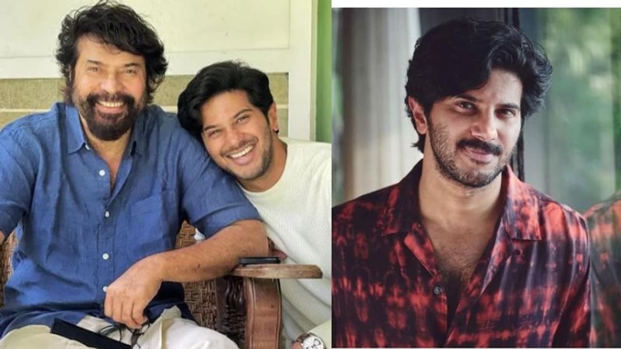Dulquer Salmaan : 'ക്യാമറയിലേക്ക് നോക്കെടാ'; വാപ്പച്ചിയുടെ ക്ലിക്കിന് പോസ് ചെയ്ത് ദുൽഖർ‍