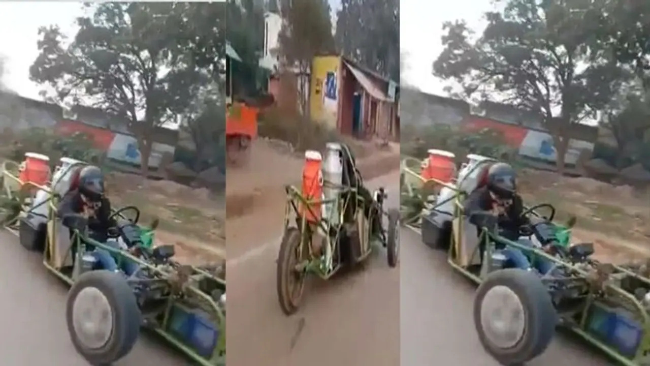  कबाड़ से बना दी फॉर्मूला रेसिंग कार, स्पीड देखकर चौंक गए Anand Mahindra, अब दूधवाले की चमकेगी किस्मत