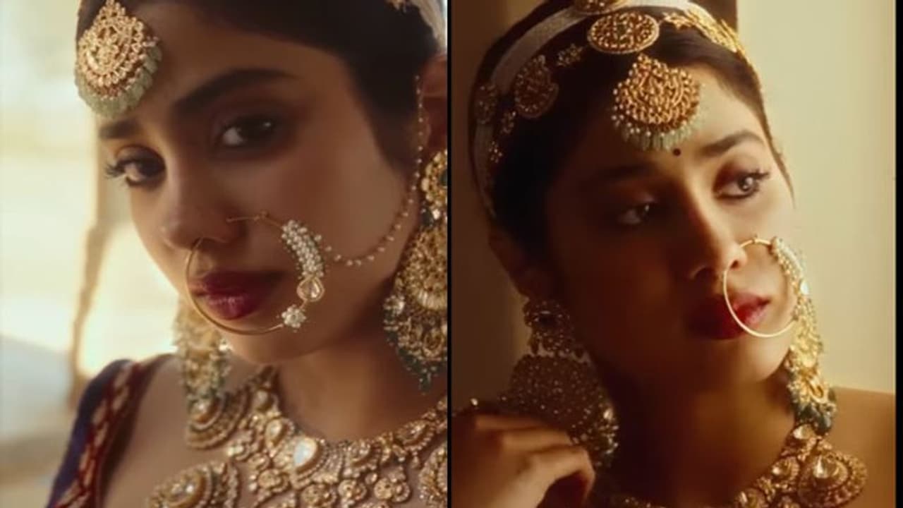 जाह्नवी कपूर दुल्हन बन राजस्थान में बिखेर रही अदाओं का जलवा, Video देख फैंस लुटा रहे प्यार जाह्नवी कपूर दुल्हन बन राजस्थान में बिखेर रही अदाओं का जलवा, Video देख फैंस लुटा रहे प्यार