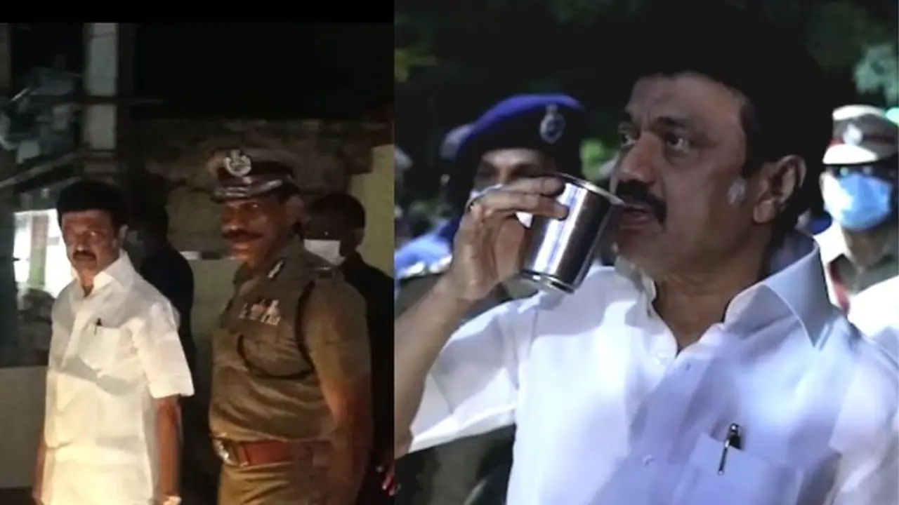 ஷாக்கான ஸ்டாலின்..! அதிர்ந்த அதிகாரிகள்..! ஆண்டிப்பட்டியில் நடந்த நள்ளிரவு சம்பவம் வீடியோ