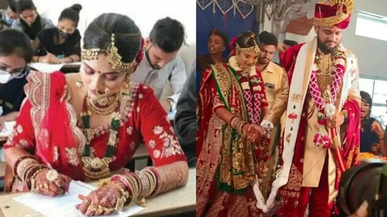 Wedding Day : പുലര്‍ച്ചെ 2 മണിക്ക് ഒരുക്കം, രാവിലെ വിവാഹം, ഉച്ചയ്ക്ക് പരീക്ഷ; അനുഭവം പങ്കിട്ട് യുവതി